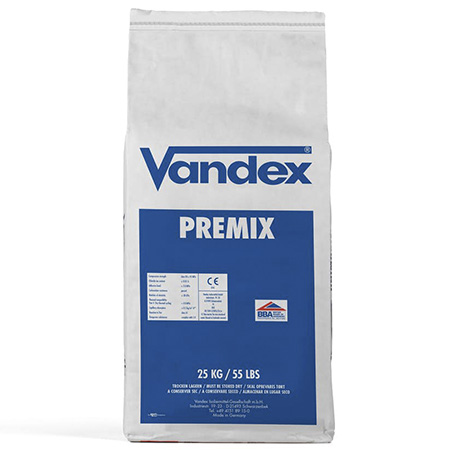VANDEX PREMIX — Проникаюча гідроізоляція