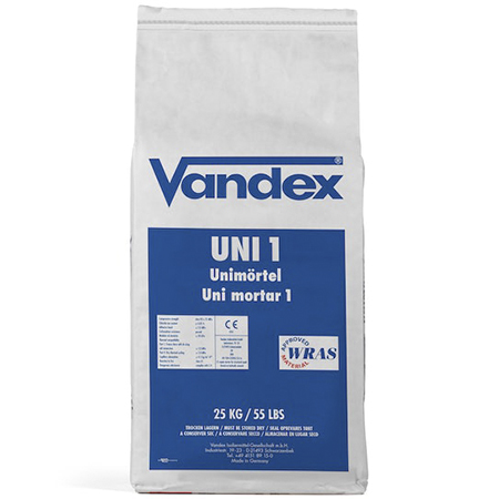 VANDEX UNI MORTAR 1 — Гідроізоляційний ремонтний розчин